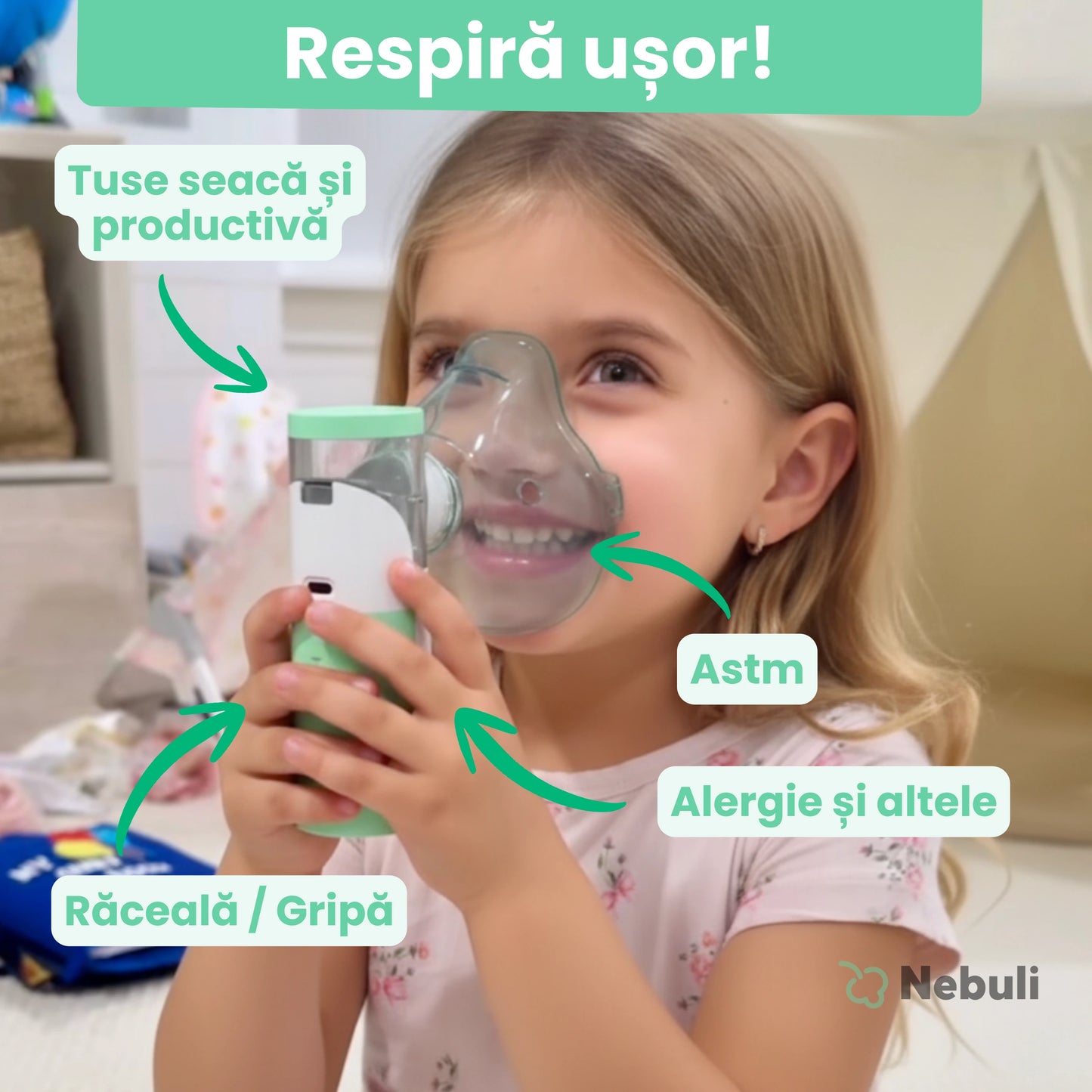 Nebuli® 2.0 | Respirație ușoară